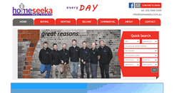 Desktop Screenshot of homeseeka.com.au