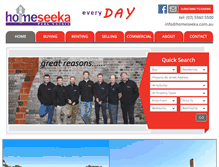Tablet Screenshot of homeseeka.com.au